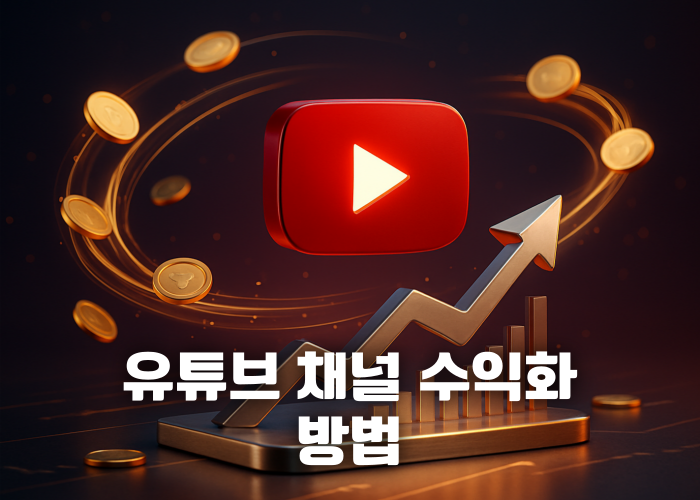 유튜브 채널 수익화 방법 소개 블로그 썸네일 이미지